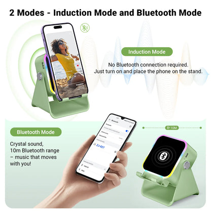 📱PUTARE Wireless Induction Audio Speaker Stand - image 4