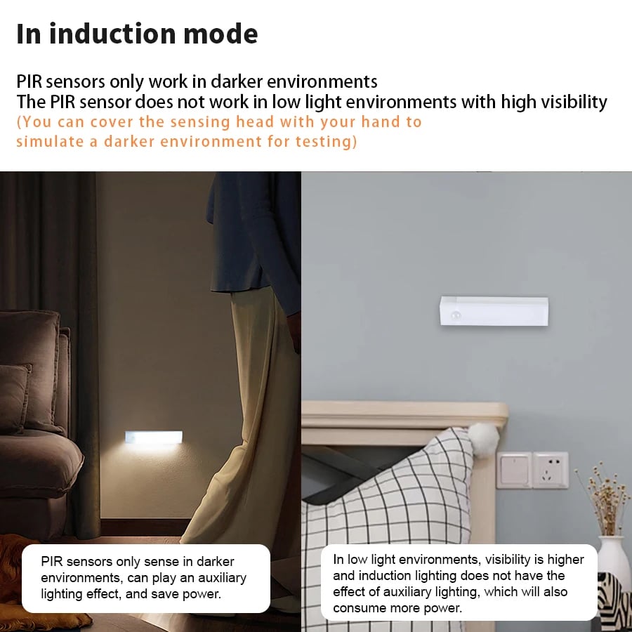 ⚡50% OFF Factory Clearance –💡 Punch-free Smart Sensor Magnetic Rechargeable LED Lights✈Fast Worldwide Shipping