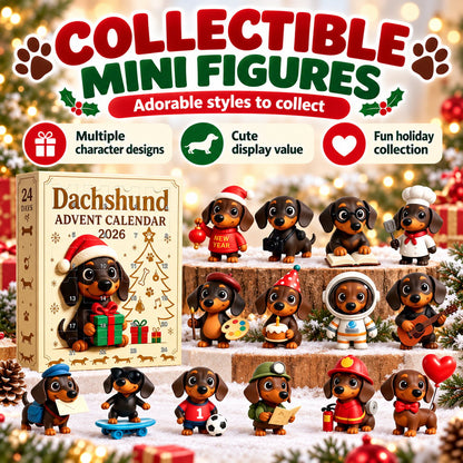 🔥🐶🎄 Dachshund Advent Calendar ✨