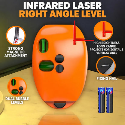 🔥New-90° Red & Green Self-Leveling Laser Level for Construction