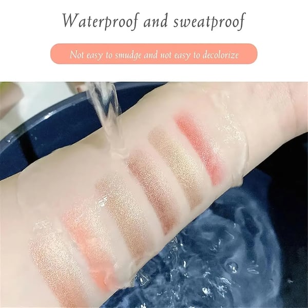 🎨 Dual-Color Eyeshadow Stick – Matte & Shimmer, Waterproof, Beginner-Friendly
