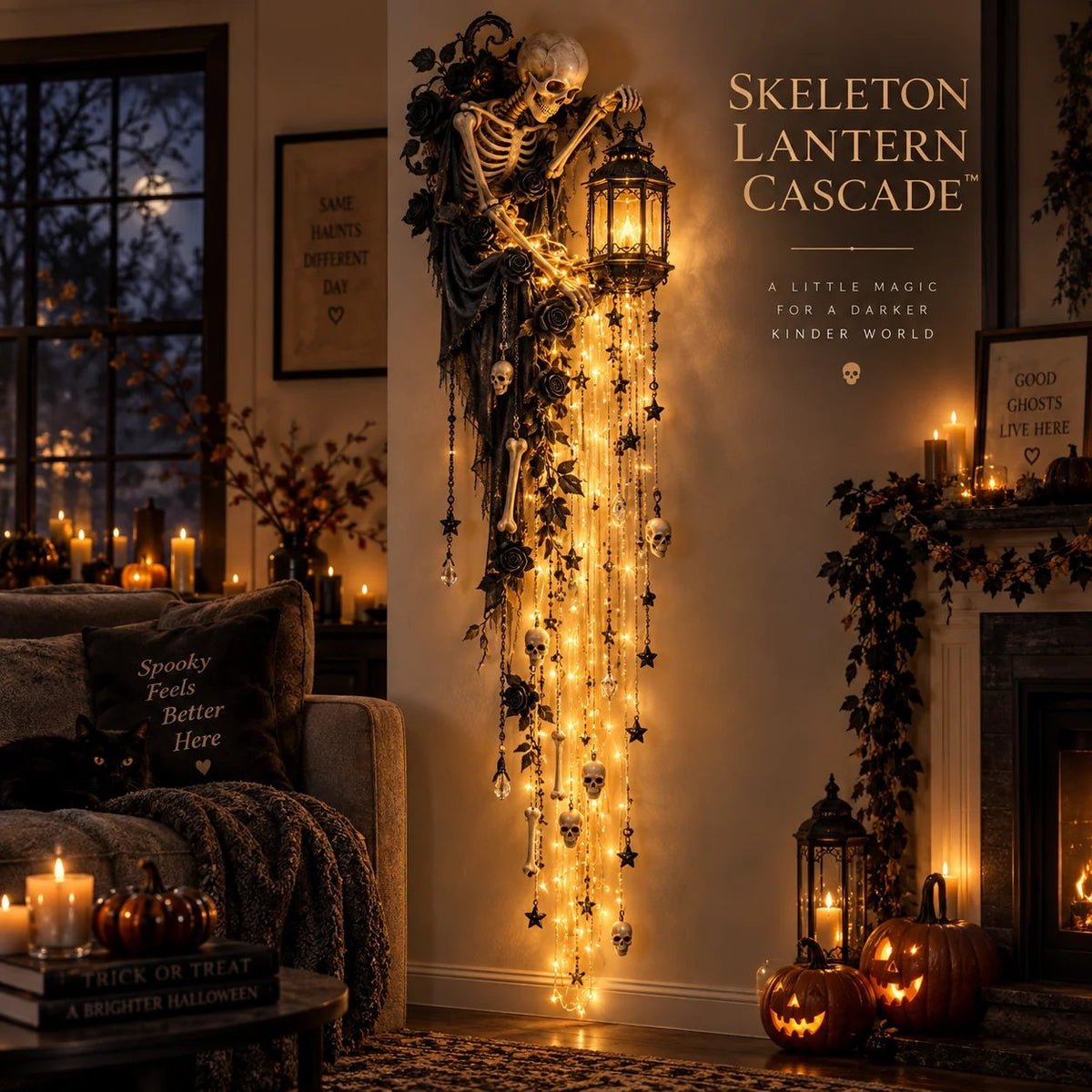 🔥✨Elegant Halloween Cascade Wall Light Collection✨