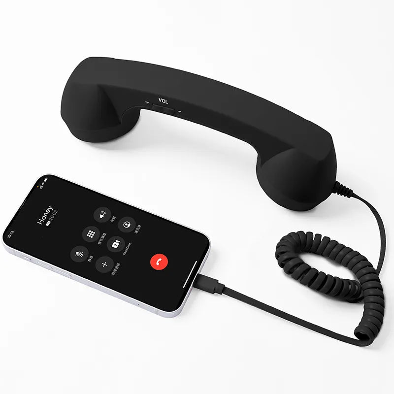 ☎️❤️Retro telephone handset with Type-C interface