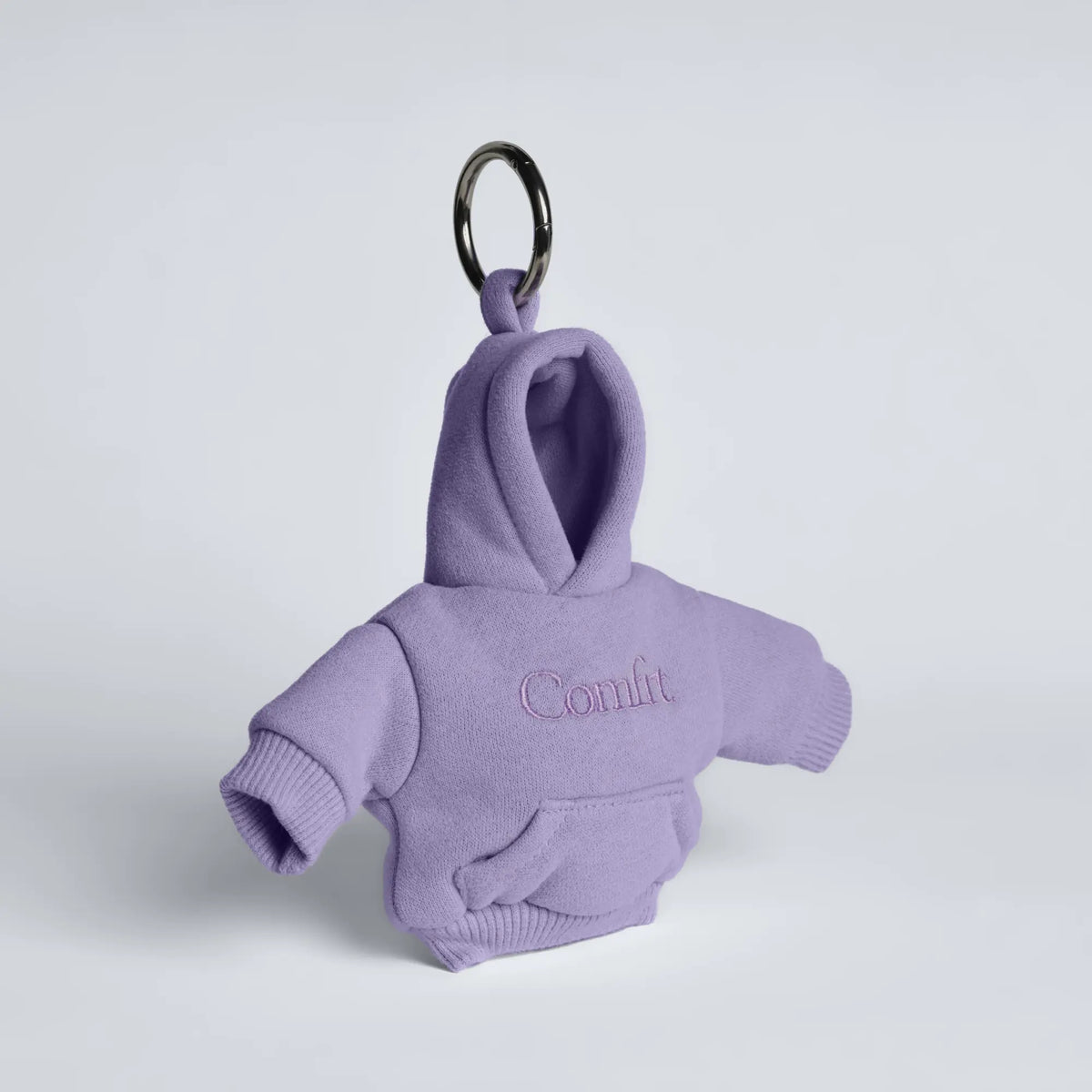 🧸Comfrt | Hoodie Keychain | Miniature Stress Ball Hoodie Clip-On Keychain Charm