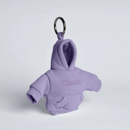 🧸Comfrt | Hoodie Keychain | Miniature Stress Ball Hoodie Clip-On Keychain Charm