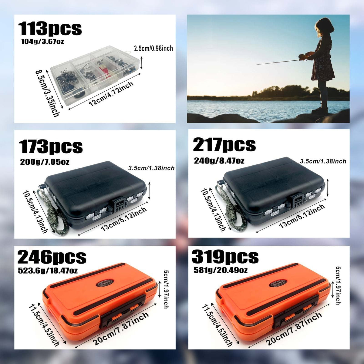 🪄All-In-One Fishing Tackle Kit with Storage Box