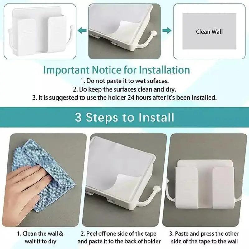 🛒Wall Mount Phone Holder