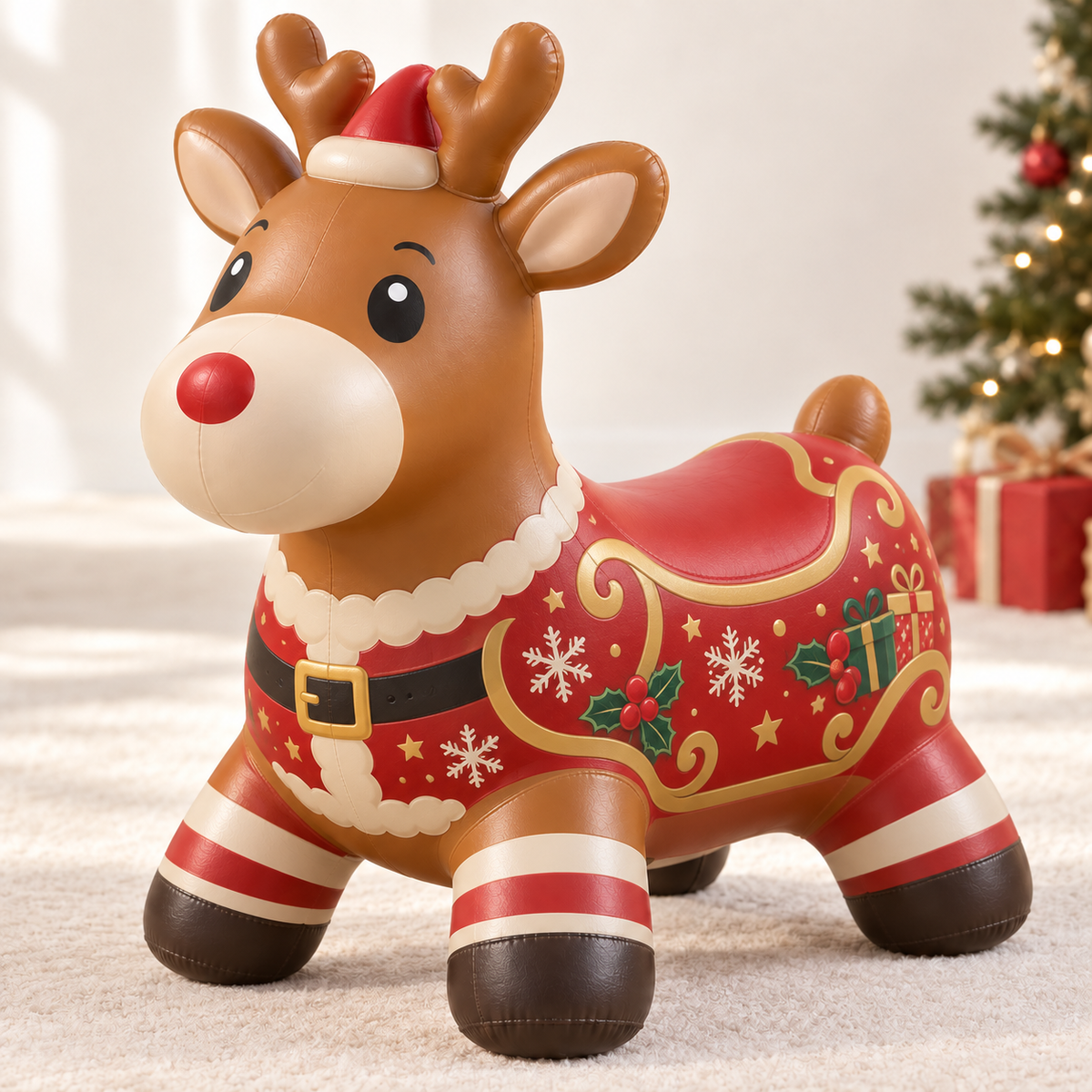 ⭐Christmas Animal Hopper – A Bouncy Ride-On Gift for Kids 🎁