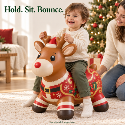 ⭐Christmas Animal Hopper – A Bouncy Ride-On Gift for Kids 🎁