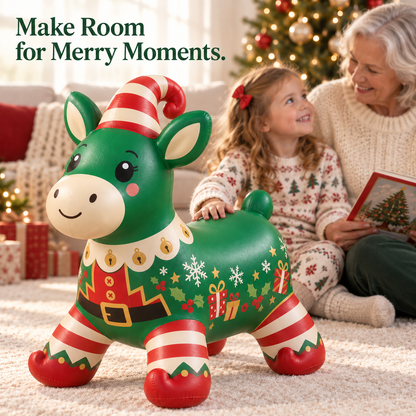⭐Christmas Animal Hopper – A Bouncy Ride-On Gift for Kids 🎁