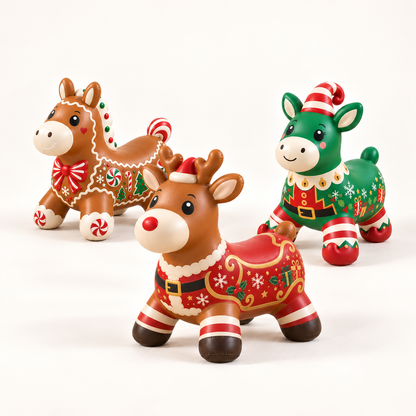⭐Christmas Animal Hopper – A Bouncy Ride-On Gift for Kids 🎁