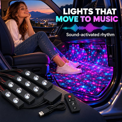 🚗Car Starry Ambient Lighting Kit