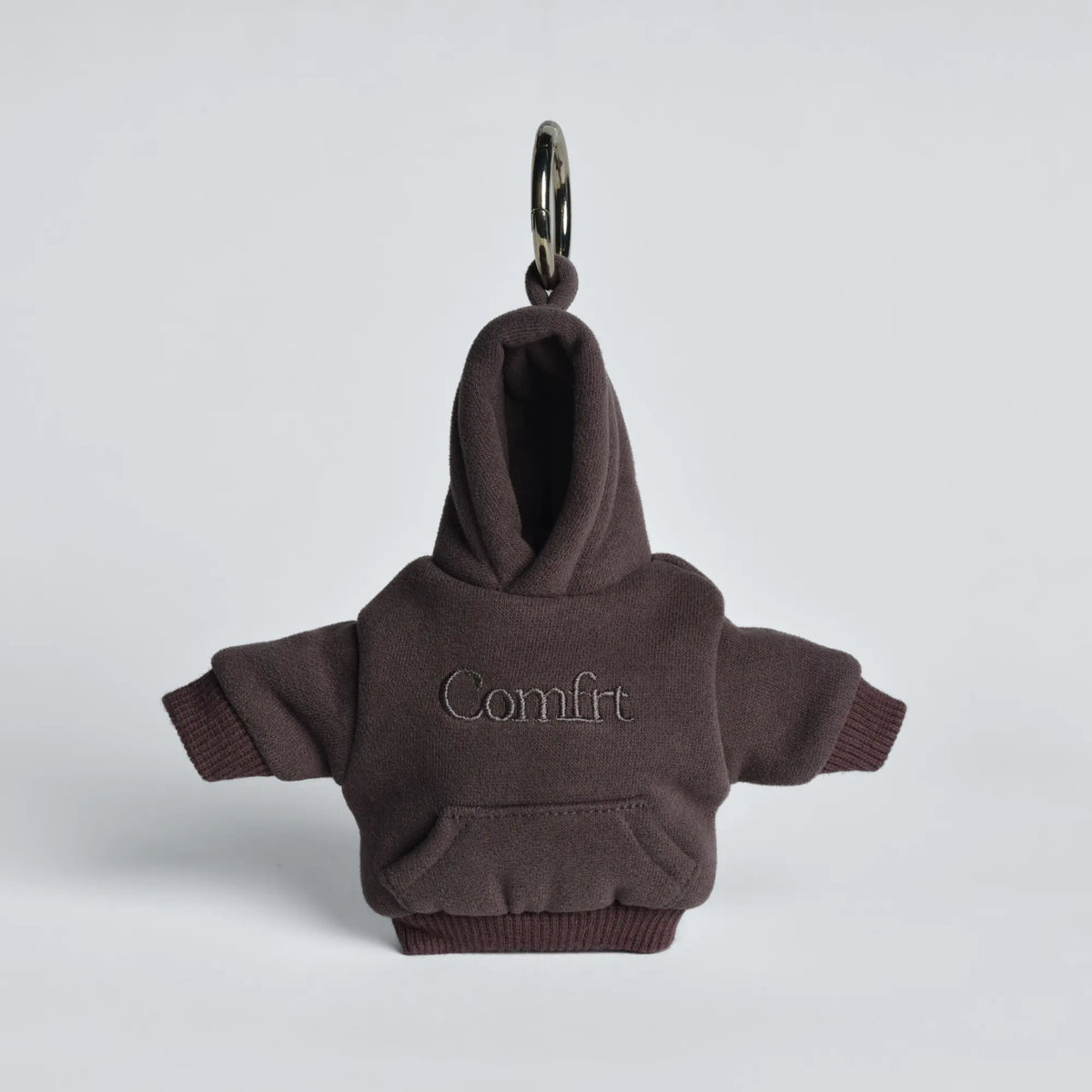 🧸Comfrt | Hoodie Keychain | Miniature Stress Ball Hoodie Clip-On Keychain Charm