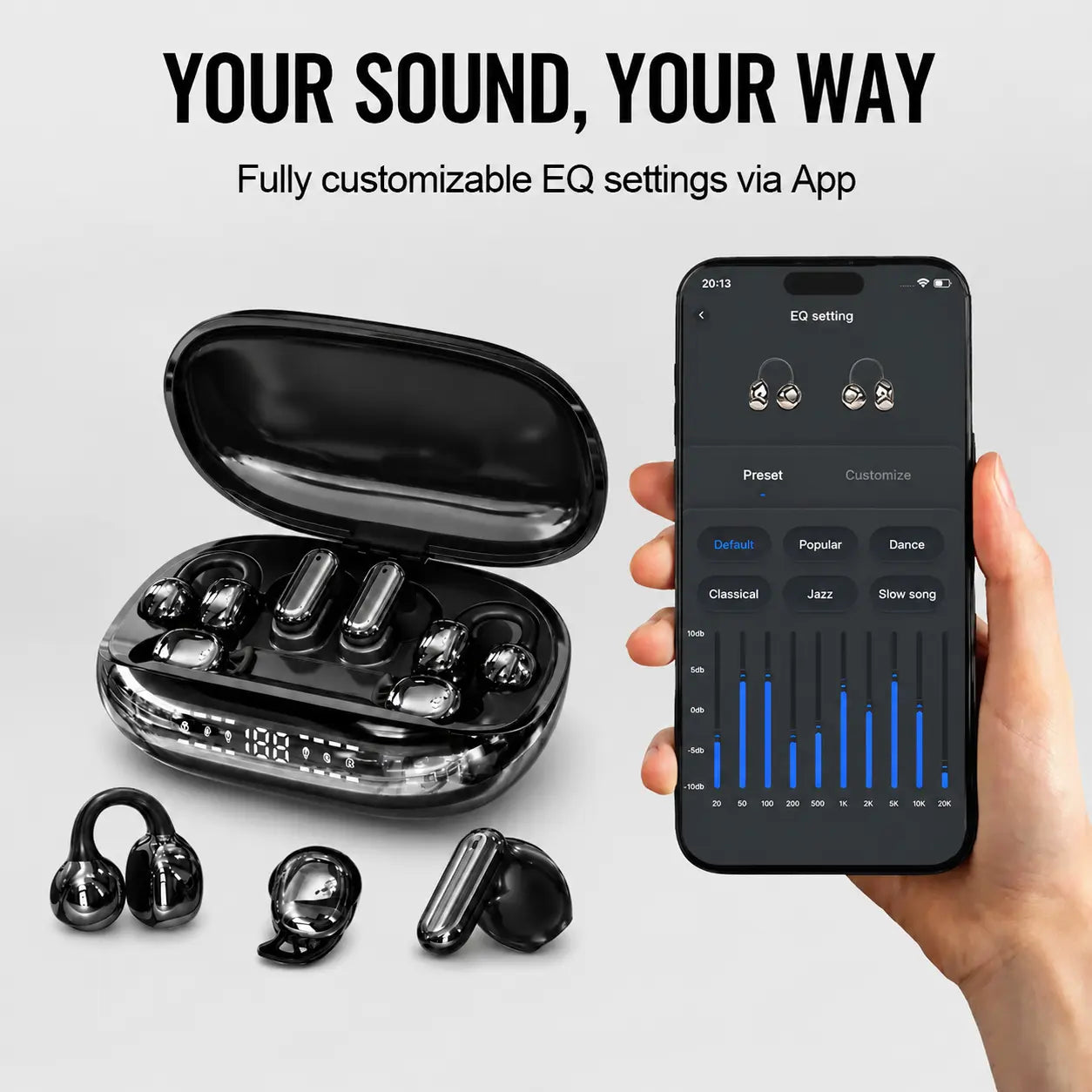 ⚡Wireless Earbuds with Power Bank Case