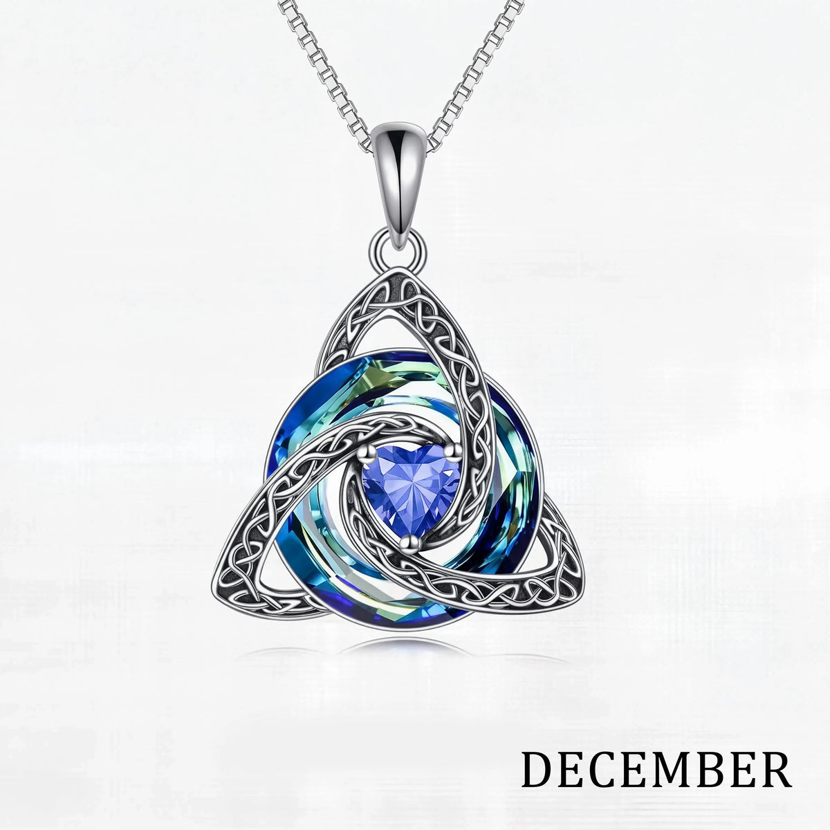 🎁Birthstone Celtic Knot Necklace for Women
