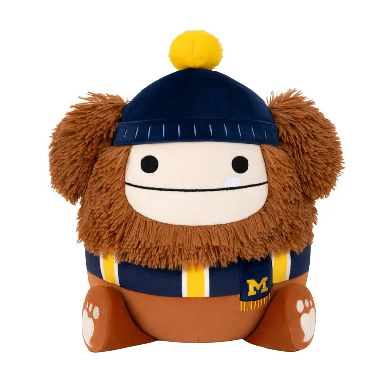 Squish My School 12-Inch College Mascot Plush – University Spirit Squishmallows Soft Stuffed Animal, Game Day Fan Gift