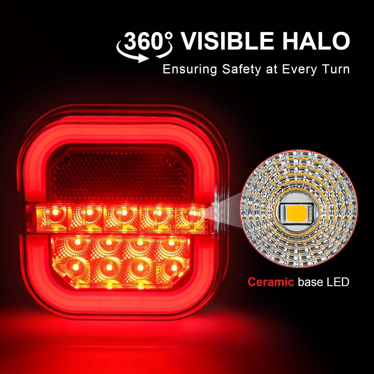 💫🔥HOT SALE 49% OFF🚨 Heavy-Duty LED Trailer Lights – Bright, Reliable & Road Ready
