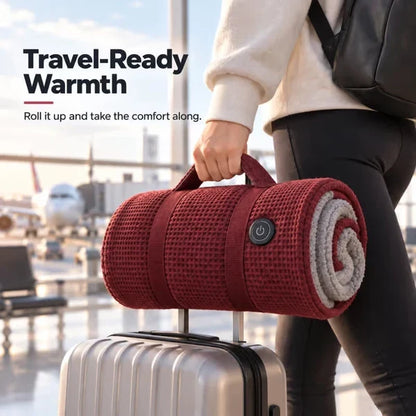 🎁 Wearable Heated Blanket for Cozy Couch & Desk Comfort