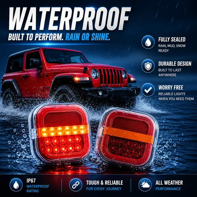 💫🔥HOT SALE 49% OFF🚨 Heavy-Duty LED Trailer Lights – Bright, Reliable & Road Ready