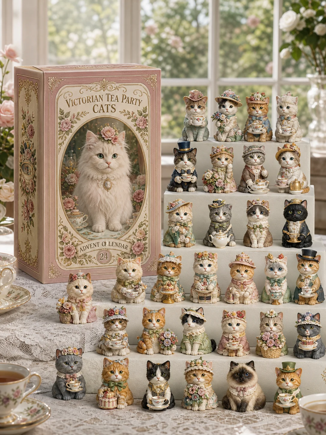🔥Advent Calendar 2026 Cat Advent Calendar Giftfor Adults Friends Cat Owners and Lovers Christmas Holiday Countdown Gift