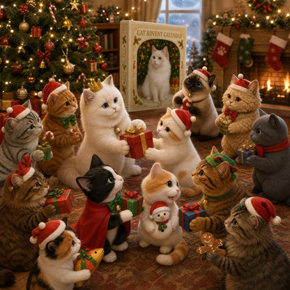 🔥Advent Calendar 2026 Cat Advent Calendar Giftfor Adults Friends Cat Owners and Lovers Christmas Holiday Countdown Gift