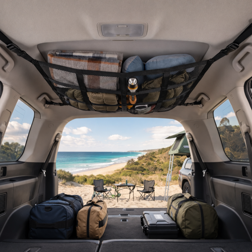 💕🚗NEW-Car Ceiling Storage Net Pocket