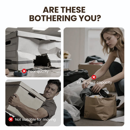⚡ Foldable Storage Tote – Waterproof, Dustproof, Big & Portable