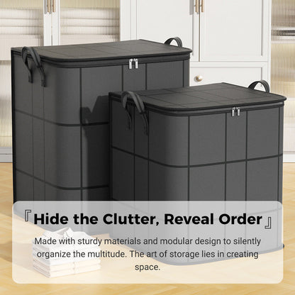⚡ Foldable Storage Tote – Waterproof, Dustproof, Big & Portable