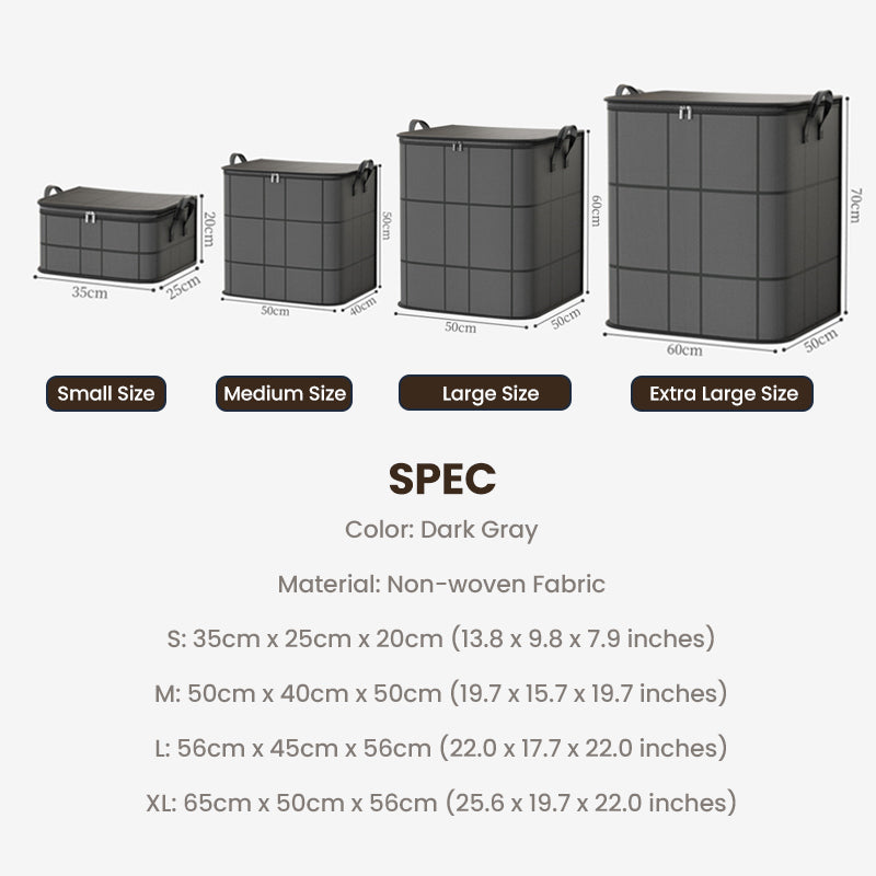 ⚡ Foldable Storage Tote – Waterproof, Dustproof, Big & Portable