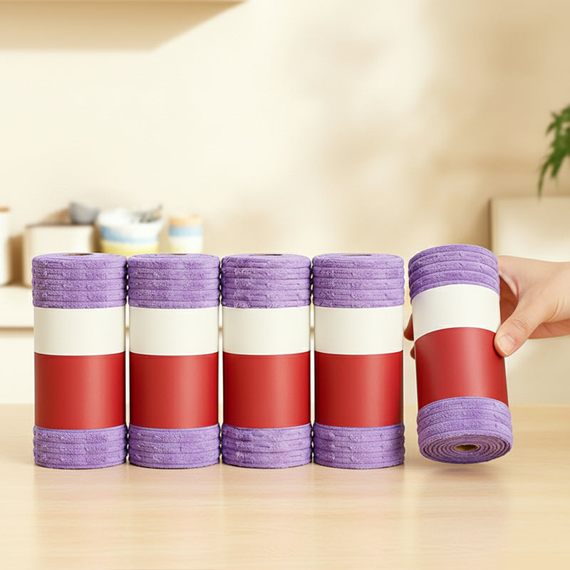 🗞️Multipurpose Reusable Tear-Off Cleaning Cloth Roll