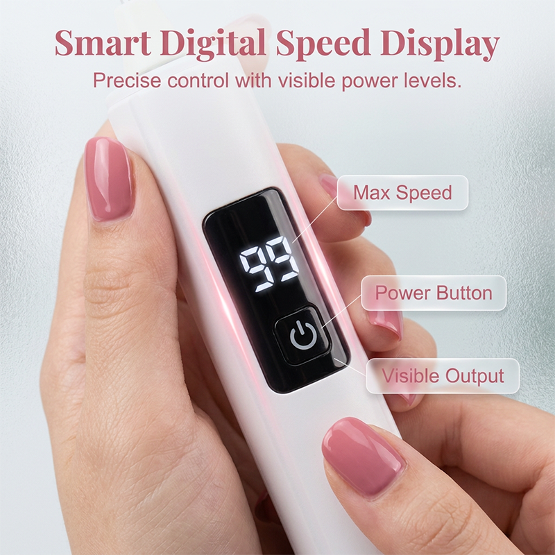 🔥HOT DEAL Portable Rechargeable Nail Drill, Electric Manicure Polisher with 4 Nail Drill Bits