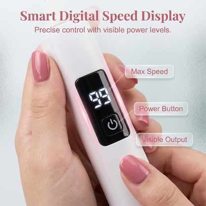 🔥HOT DEAL Portable Rechargeable Nail Drill, Electric Manicure Polisher with 4 Nail Drill Bits
