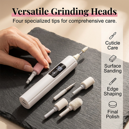 🔥HOT DEAL Portable Rechargeable Nail Drill, Electric Manicure Polisher with 4 Nail Drill Bits