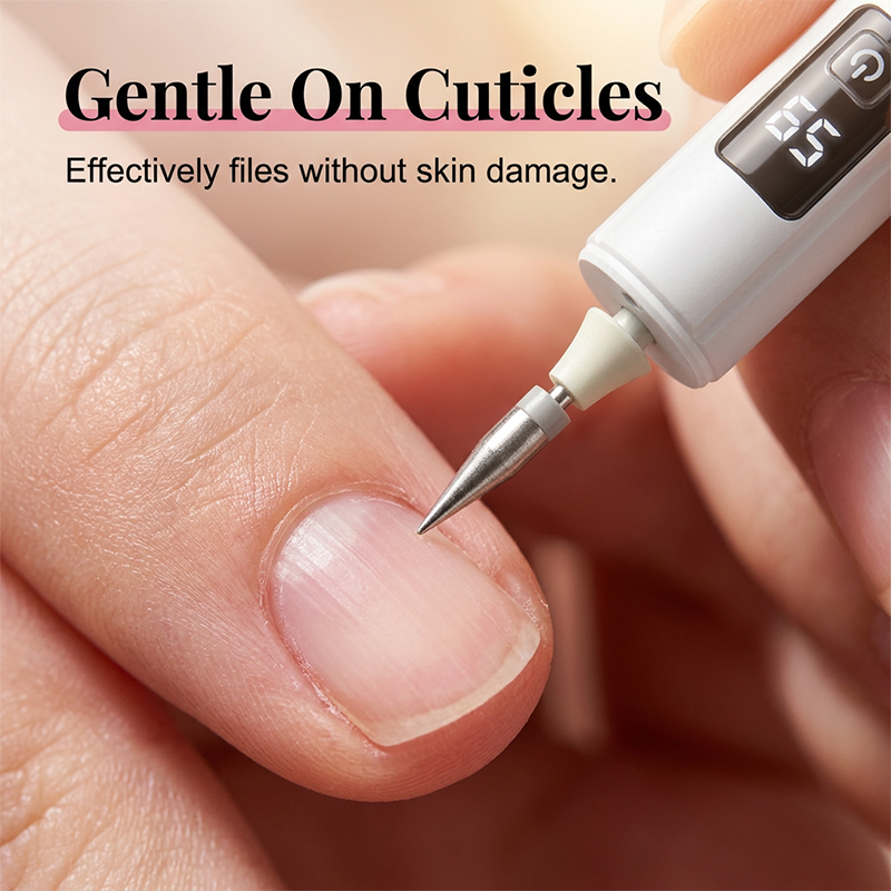 🔥HOT DEAL Portable Rechargeable Nail Drill, Electric Manicure Polisher with 4 Nail Drill Bits