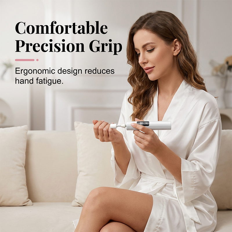 🔥HOT DEAL Portable Rechargeable Nail Drill, Electric Manicure Polisher with 4 Nail Drill Bits