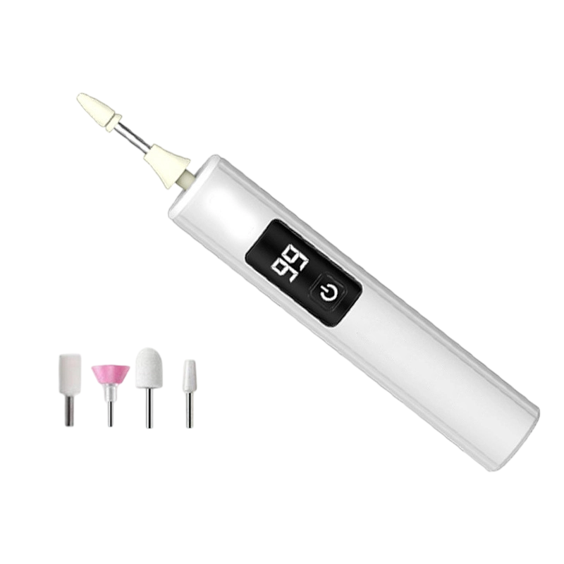 🔥HOT DEAL Portable Rechargeable Nail Drill, Electric Manicure Polisher with 4 Nail Drill Bits