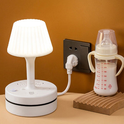 💡🔌 Bedside Lamp with Charging Station – 3-in-1 Nightstand Light, Power & Style ✨