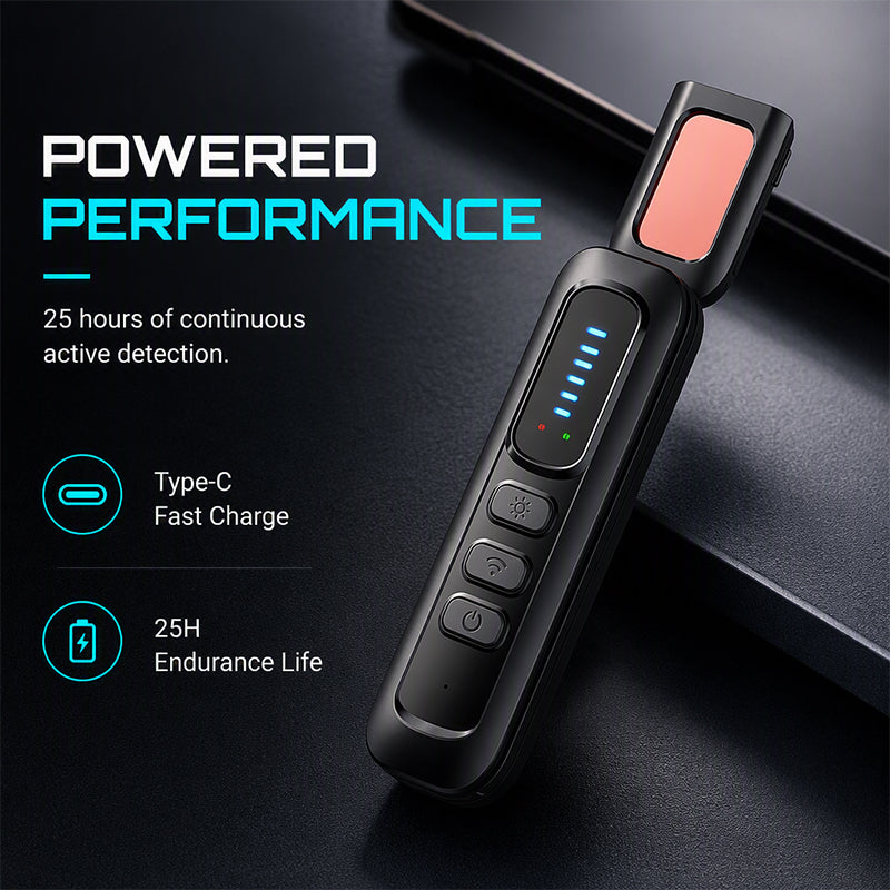 🔍🛡️ T19 Hidden Camera Detector – 6-in-1, RF, GPS, Bug Finder – Privacy Shield! 💪