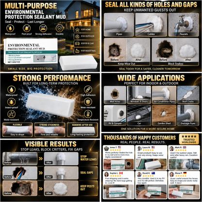 Multi-Purpose Waterproof Sealant Mud