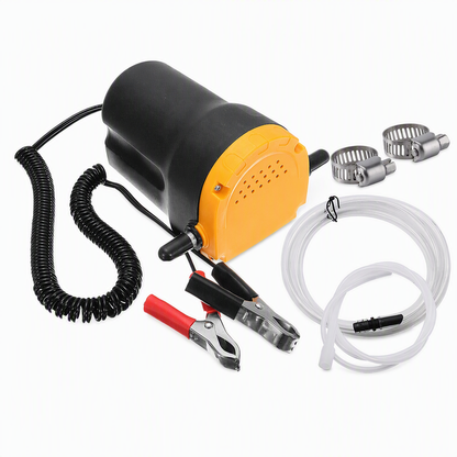 🔧 12V/24V Electric Oil Transfer Pump – Self-Priming Fluid Extractor