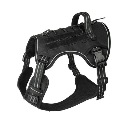 🎀Outdoor Heavy-Duty Adjustable No-Pull Dog Harness with Control Handle