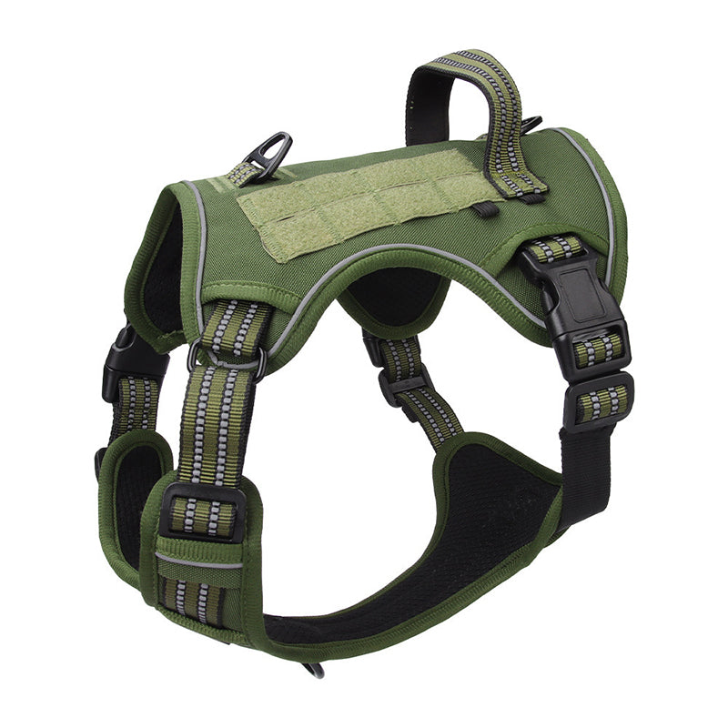 🎀Outdoor Heavy-Duty Adjustable No-Pull Dog Harness with Control Handle