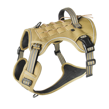 🎀Outdoor Heavy-Duty Adjustable No-Pull Dog Harness with Control Handle