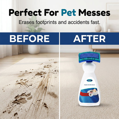 🔥No-Wash Carpet & Sofa Cleaner with Brush