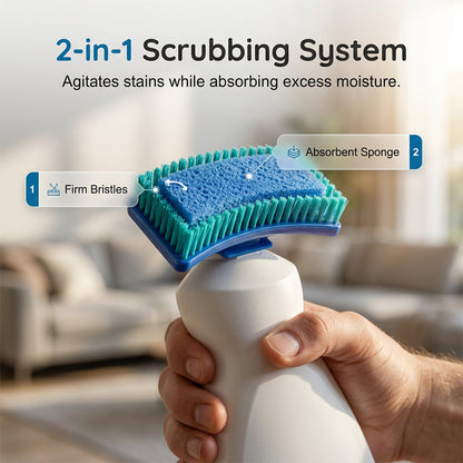 🔥No-Wash Carpet & Sofa Cleaner with Brush