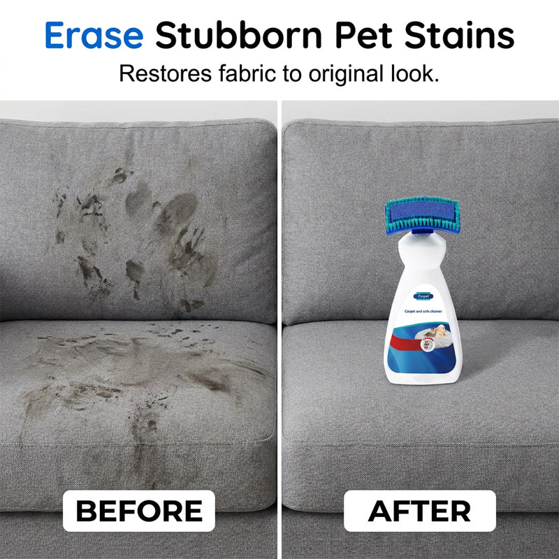 🔥No-Wash Carpet & Sofa Cleaner with Brush