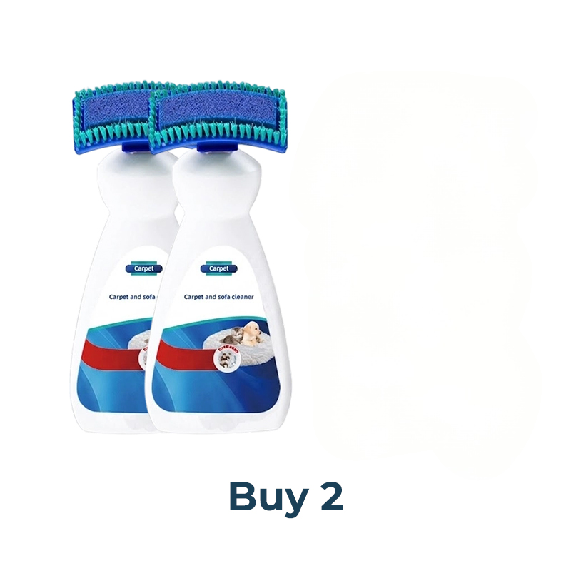 🔥No-Wash Carpet & Sofa Cleaner with Brush