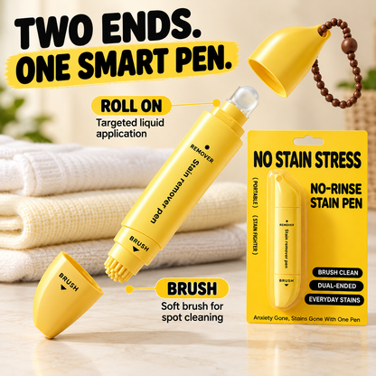 🤍Portable Dual-Head Stain Remover Pen