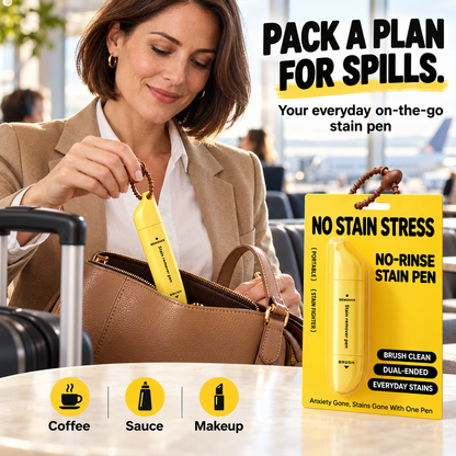 🤍Portable Dual-Head Stain Remover Pen